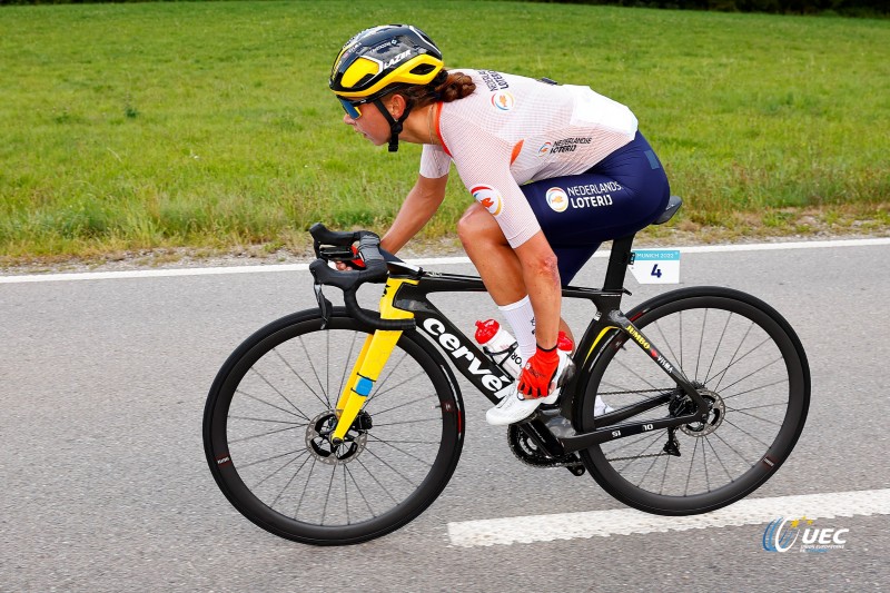 European Championships Munich 2022 - 2022 UEC Road Elite European Championships - Women's Road Race - 21/08/2022 - Anouska Koster (NED) - photo Luca Bettini/UEC/SprintCyclingAgency?2022